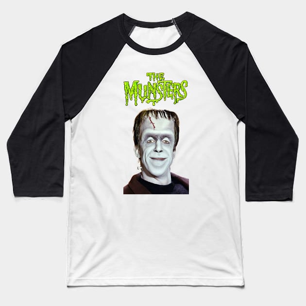 The Munsters Baseball T-Shirt by CS77